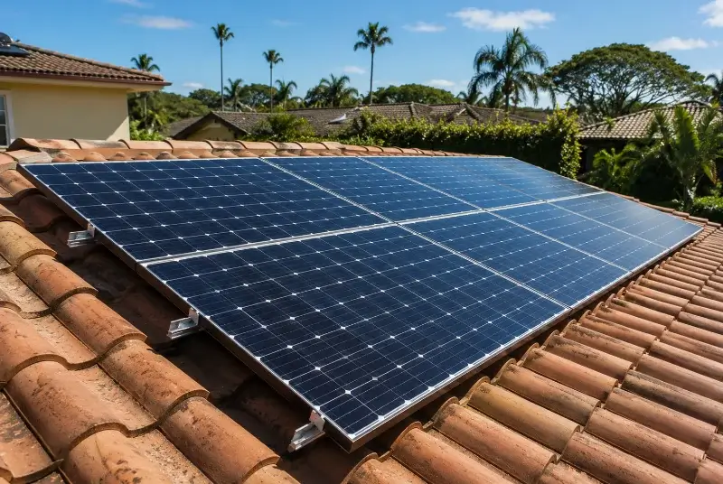 Installation de panneaux solaires à Caromb